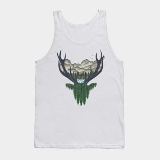 Forest Deer Tank Top